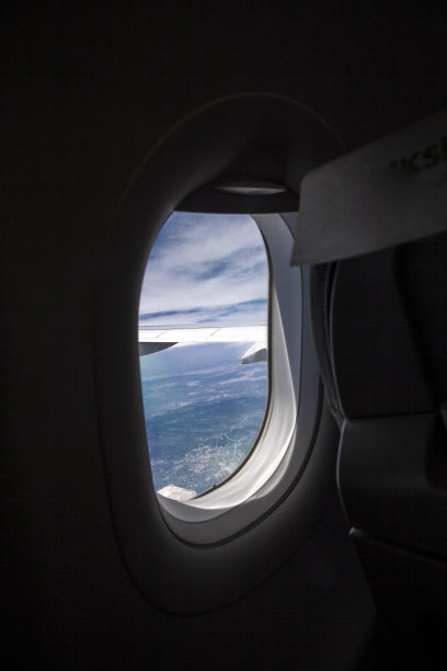 飞机的窗口图片下载