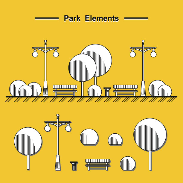城市和户外元素图片下载