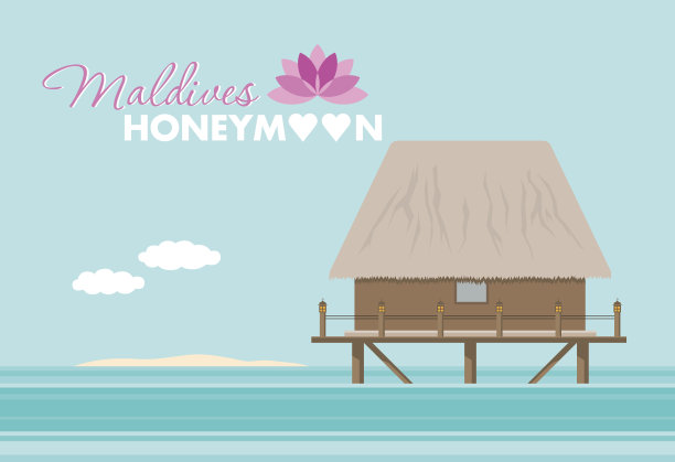 马尔代夫度蜜月图片下载