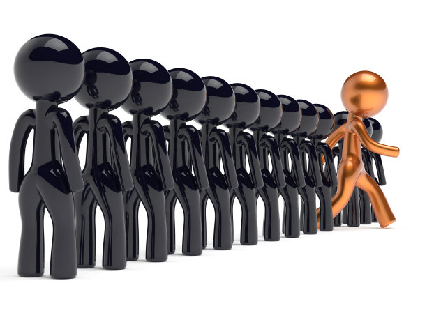 个性独特的人不同的人性格金图片下载