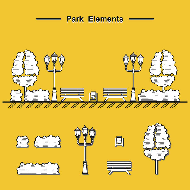 城市和户外元素图片下载