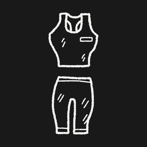 运动服装涂鸦图片下载
