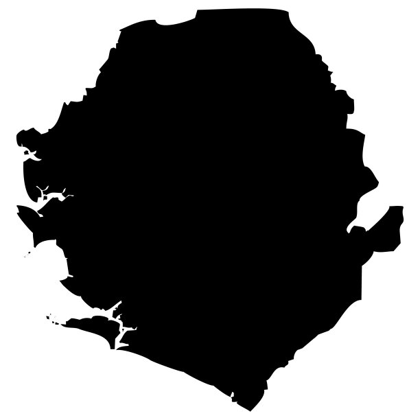 地图塞拉利昂图片下载