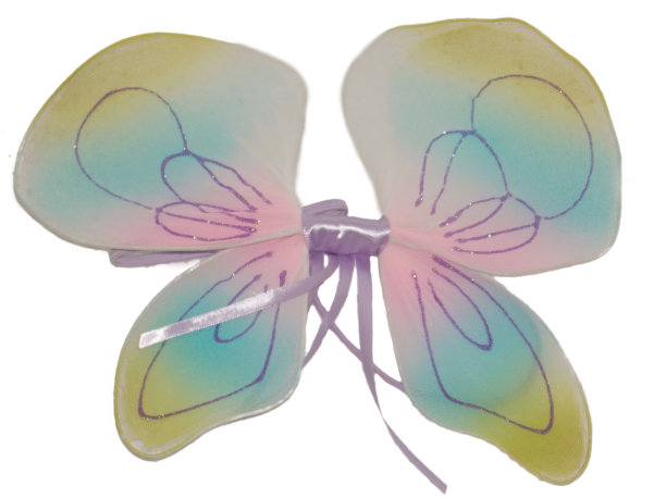 蝴蝶翅膀的孩子图片下载