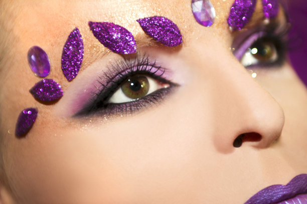 紫色化妆品图片下载