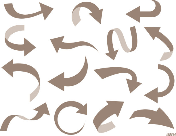 箭头集素材图片