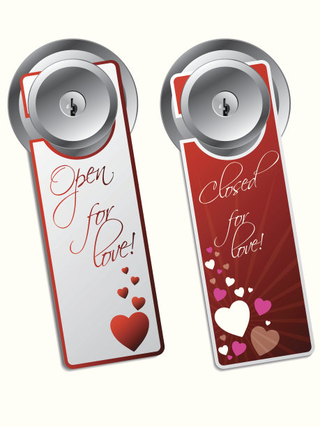 情人节的门牌图片下载