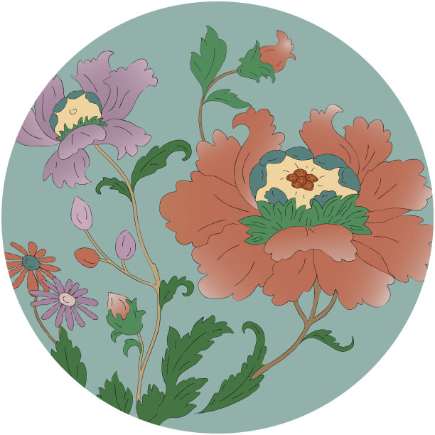 花卉向量背景图片下载