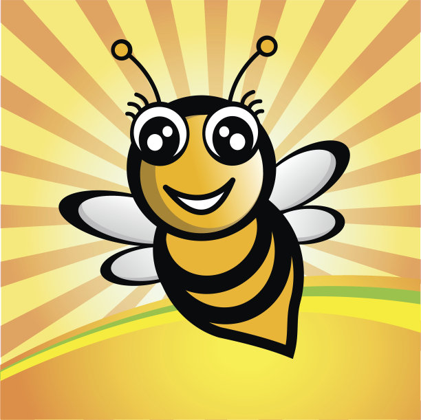 可爱的蜜蜂图片下载