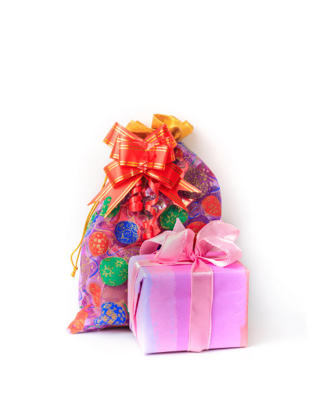 礼物为庆祝圣诞节和情人节图片下载