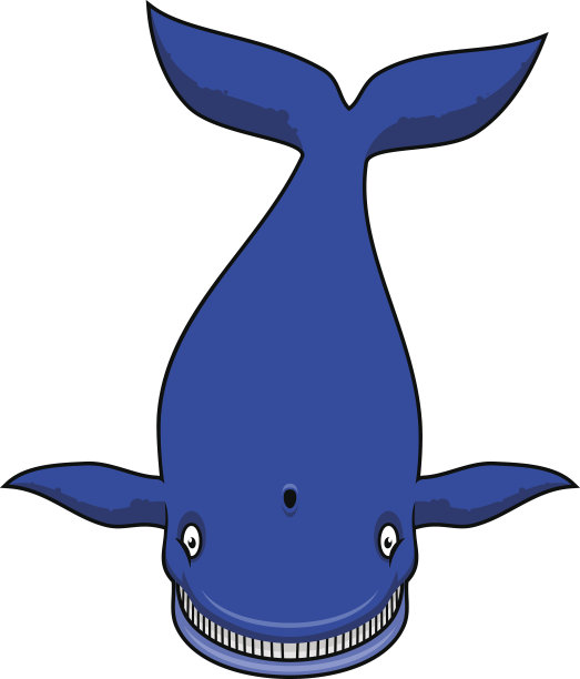 卡通鲸鱼图片下载