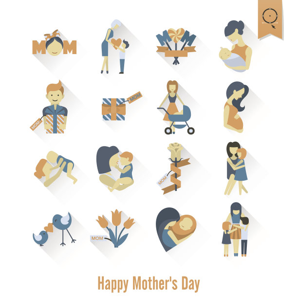 母亲节快乐图标图片下载