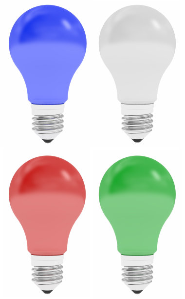 灯泡的颜色图片下载