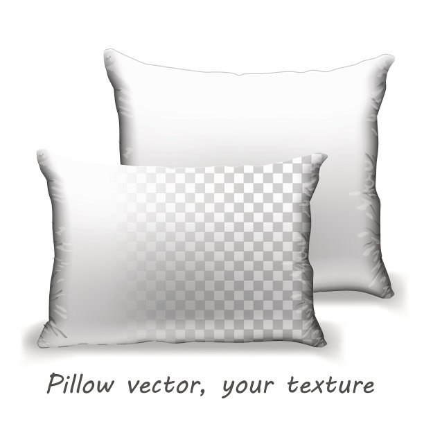 白色的枕头,背景图片下载