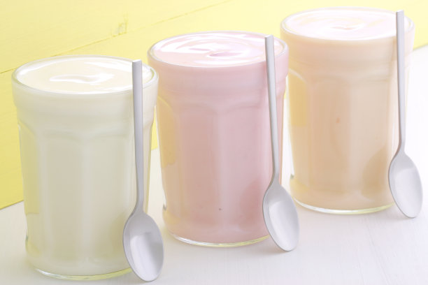美味新鲜的酸奶图片下载