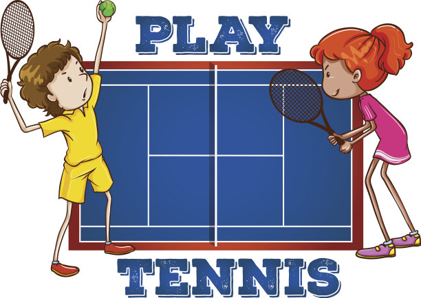 用文字打网球图片下载