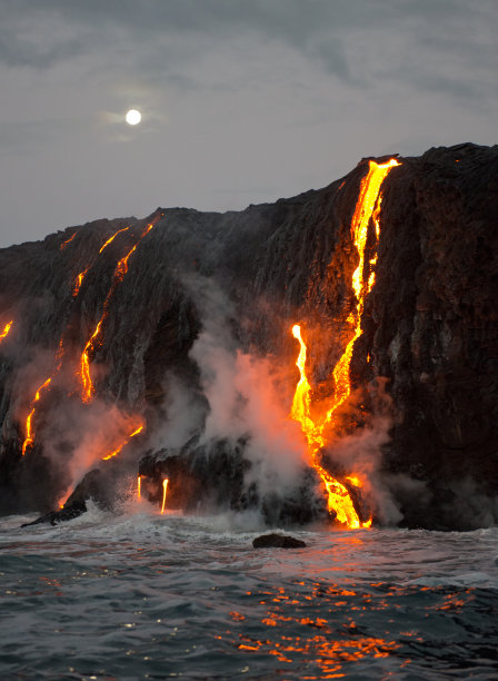 基拉韦厄火山喷发图片下载