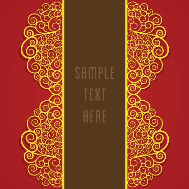 创意豪华贺卡设计图片下载