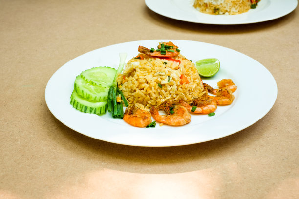 虾仁炒饭图片下载