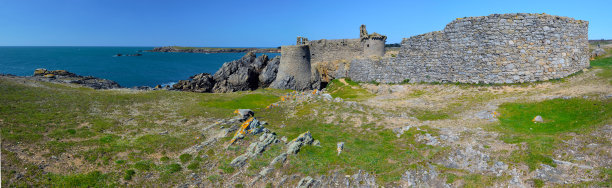 南洋岛古堡遗址全景图片下载