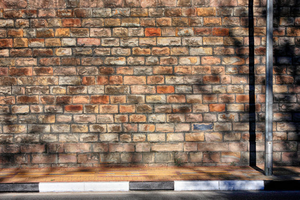 砖墙的碎片图片下载