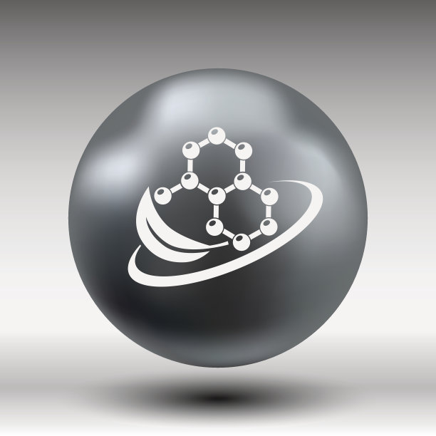 自然成分图标分子插图科学自然图片下载