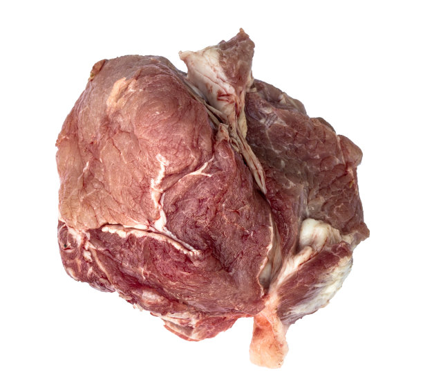 生肉孤立在白色图片下载