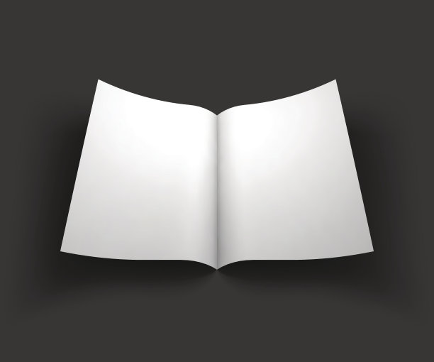 杂志，小册子，明信片或小册子模型模板。图片下载