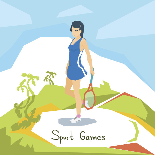 女子网球运动员运动比赛图片下载