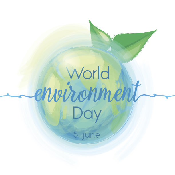 去绿色，向量插图地球母亲地球，标志和图片下载