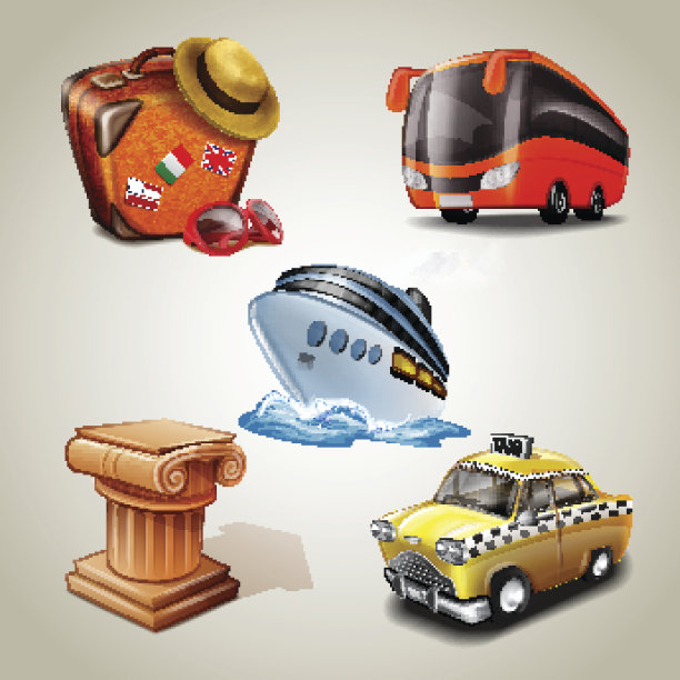 图标的旅行图片下载