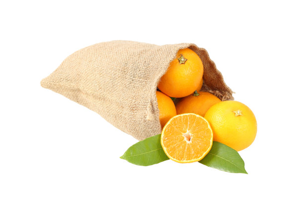 橙色孤立在白色背景上图片下载