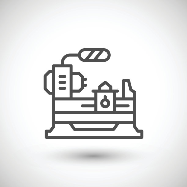 车床生产线图标图片下载