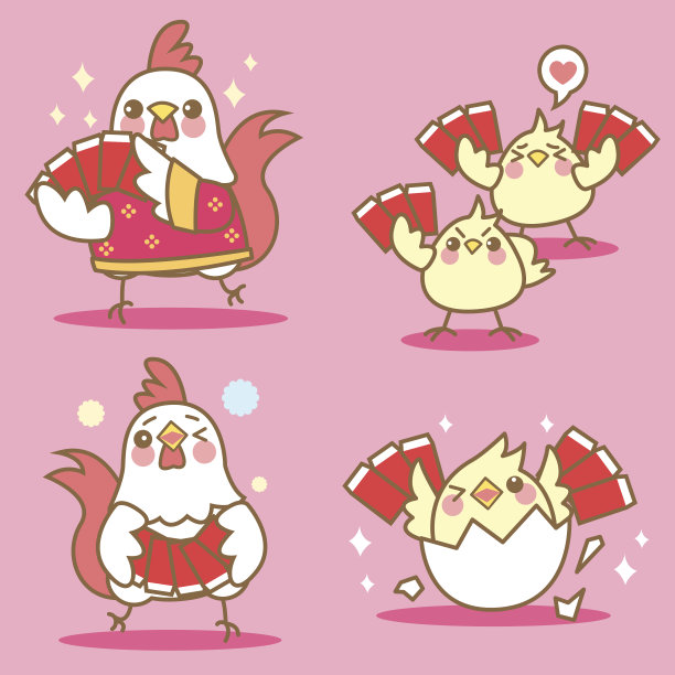 鸡与中国新年图片下载