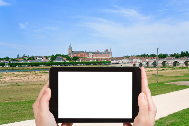 法国Gien市的旅游照片图片下载