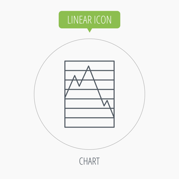 图表图标。图图信号。图片下载
