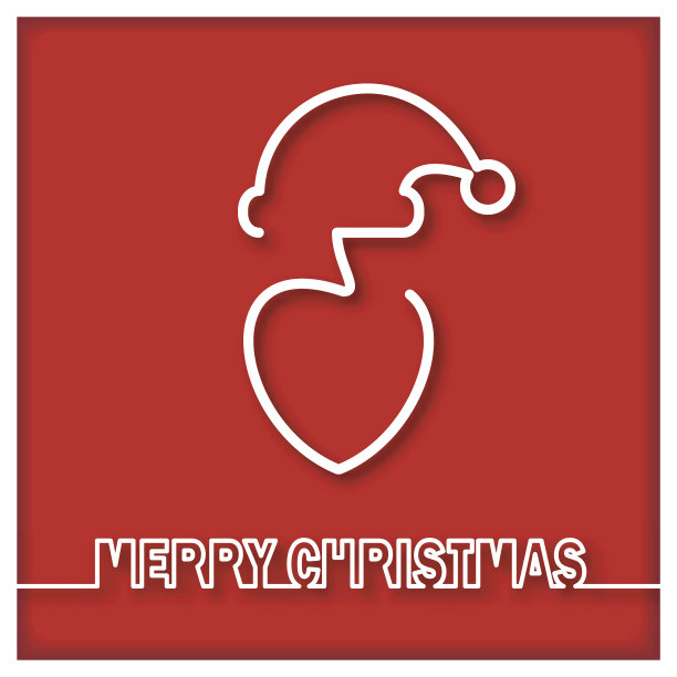 贺卡圣诞快乐图片下载