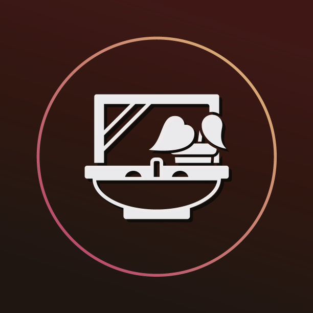 镜子脸盆图标图片下载