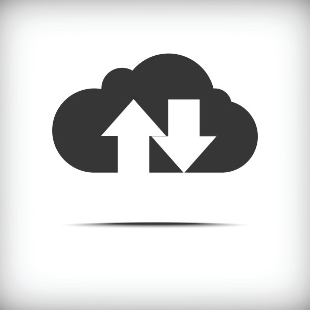 矢量云加载图标图片下载