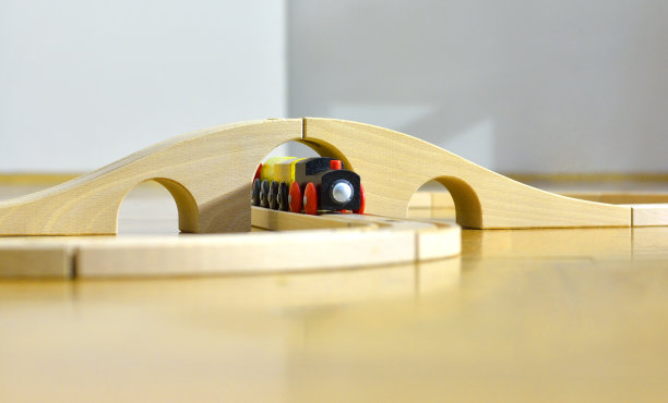 木制火车，儿童玩具图片下载