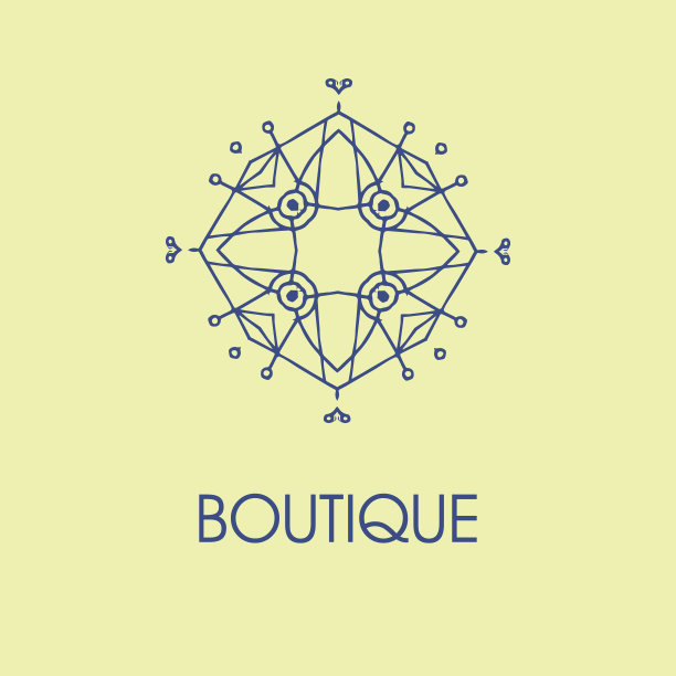 优雅字母组合设计合集。矢量素材。图片下载