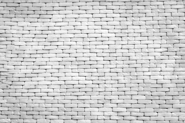白色垃圾砖墙背景图片下载