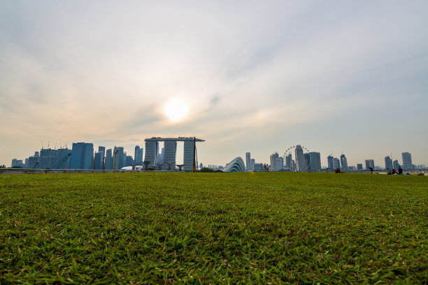 新加坡- 2016:新加坡的码头拦河坝旅游地标图片下载