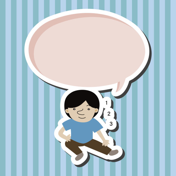 健身教练主题元素图片下载