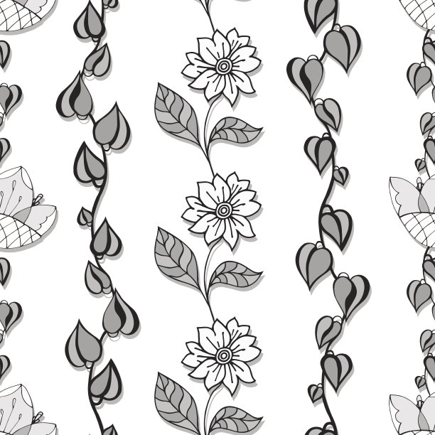 花纹矢量图素材ID：125655910