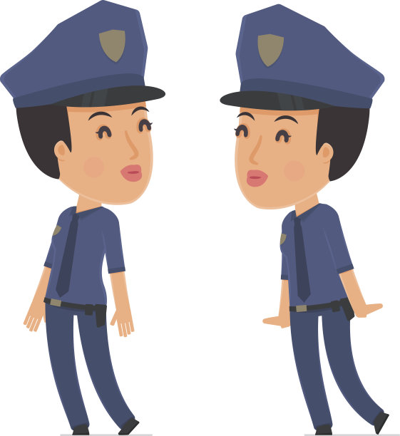 疲惫不堪的性格一个警察趴在肩膀上睡觉图片下载