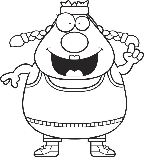 漫画运动的想法图片下载