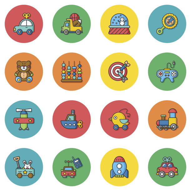 可爱的手绘插画图片下载