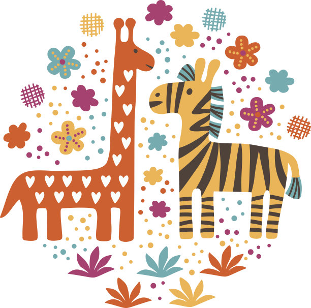 非洲大草原的动物图片下载