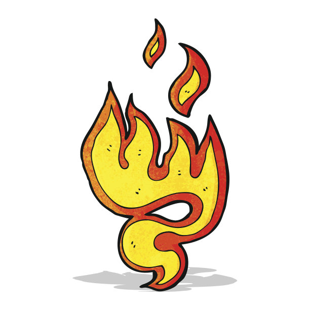 火卡通符号图片下载